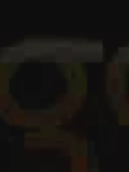 Blue-eyed tall brunette sucking