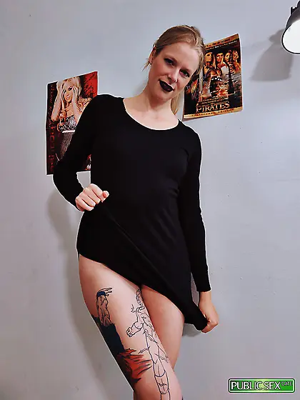 Guy with a large cock became so aroused when she sees her