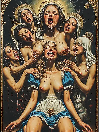 Alice Brings The Necronomicron To Church