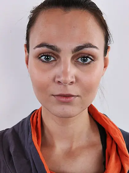 Charming slim chick sexy