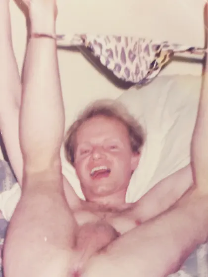 Caught,  tight pink Boi pussy.  Pantsed gay,  spread