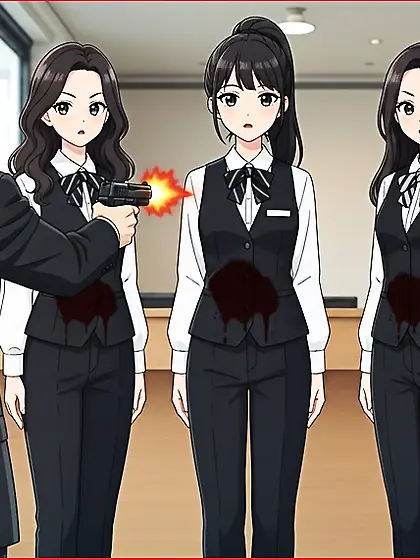 Anime Girls Gut-shot