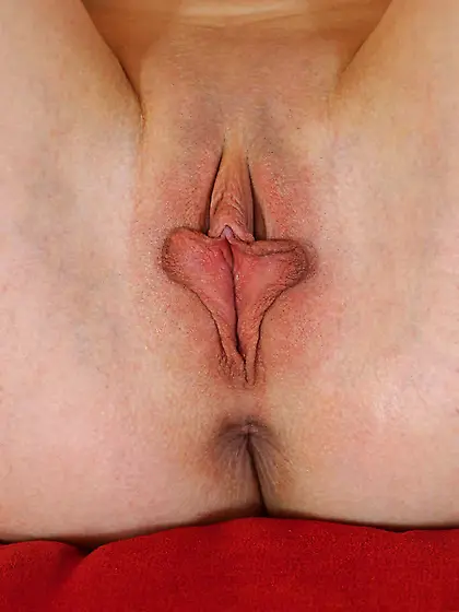 Gorgeous brunette Arden Tate parts her long legs