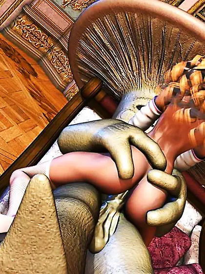 Mushroom Monsters Smash Blond Princess