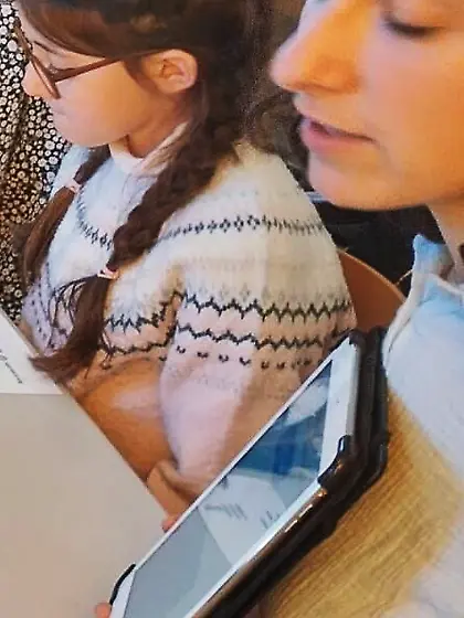 Sara,  sexy french teacher with big tits