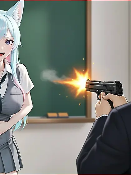 Anime Girls Gut-shot