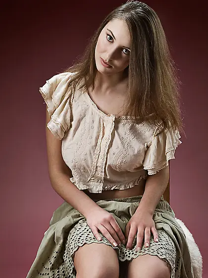 Ashley Spring shows her big breasts and looks hot as fuck