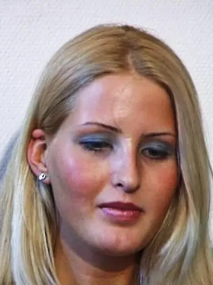 Tan blonde DP'ed and gangbanged 