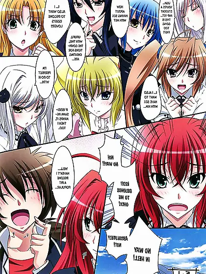 Scarlet Princess I enjoy Rias! (High School DxD)