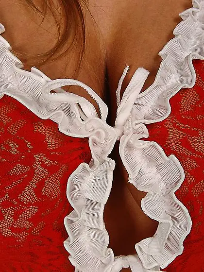 Jessica Moore takes her expensive sexy lingerie off and gets her