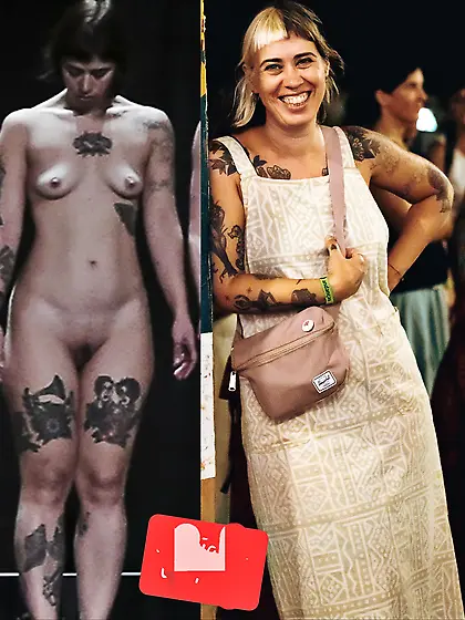 2021 naked stage performance on/off pics