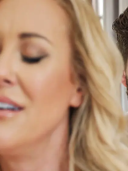 Big tits mom massage