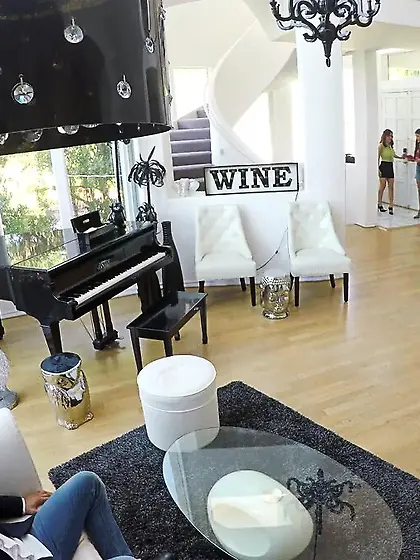 Young slutty babe deep throated and fucked...