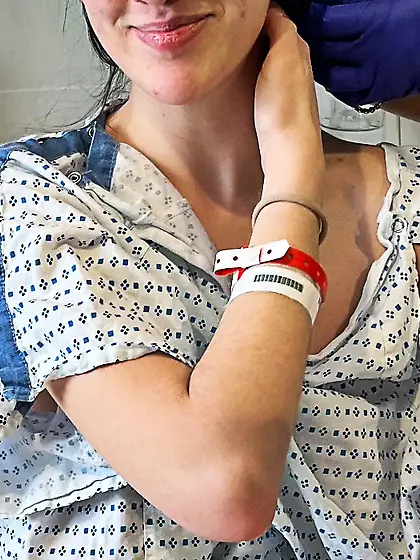 26yr old massive boobs on petite college slut