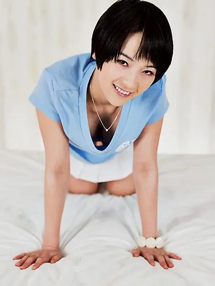 Ai Mukai is going to reveal her slit and then tease a bunch