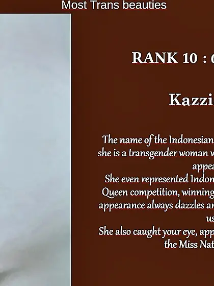 10th Miss National Category : Kazzia DOLL