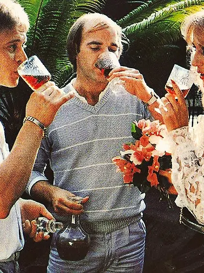 Curly ginger retro slut