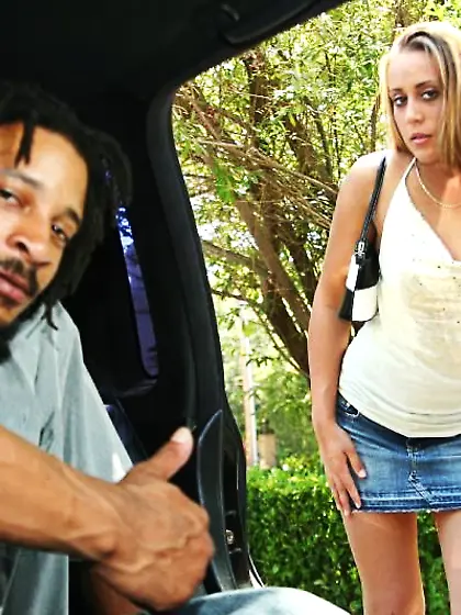 American interracial skirt fuck