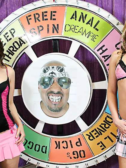 Blonde girl brunette friend