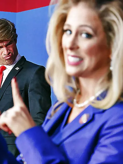 American hot big boobs blonde