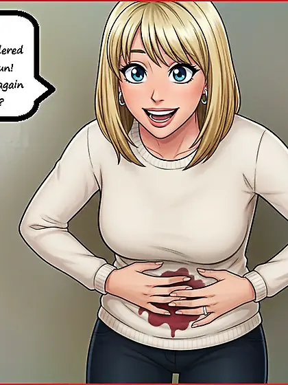 Anime Girls Gut-shot