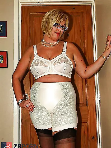 Girls in white vintage