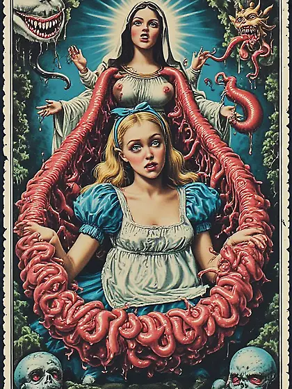 Alice Brings The Necronomicron To Church