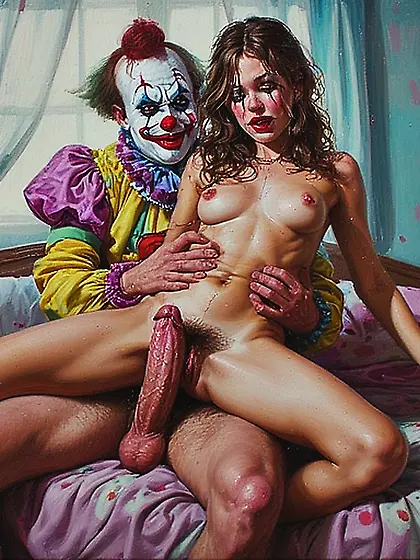 Don't dare laughing at me,  you little slut !