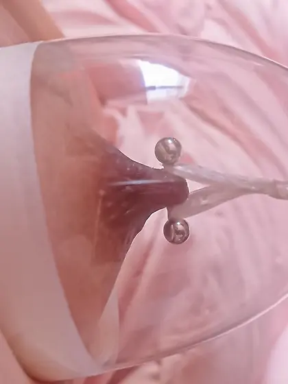 Pierced Nipple Extreme Stretch.