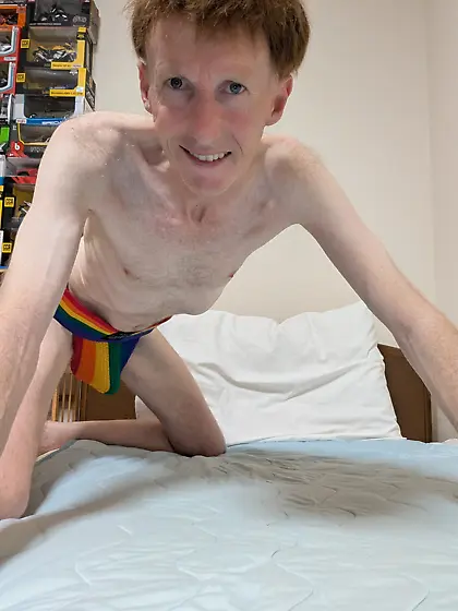 Me wearing some new jockstraps and thongs