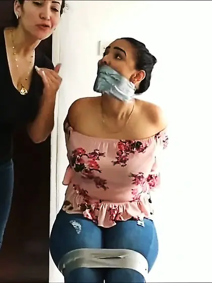 Her First Time Bound And Gagged - Selfgags