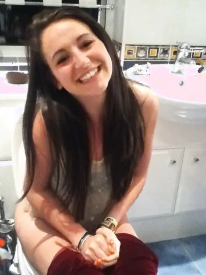 Toilet and pee girls