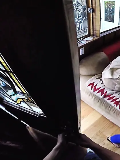 Spanish blonde teen pov