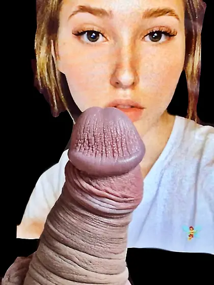 Tiny pee-pee near Uliana Konshina beautiful face