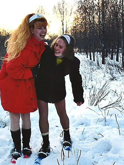 Masha C and Ira A eighteen