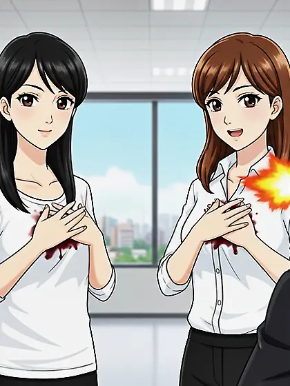 Anime Girls Gut-shot