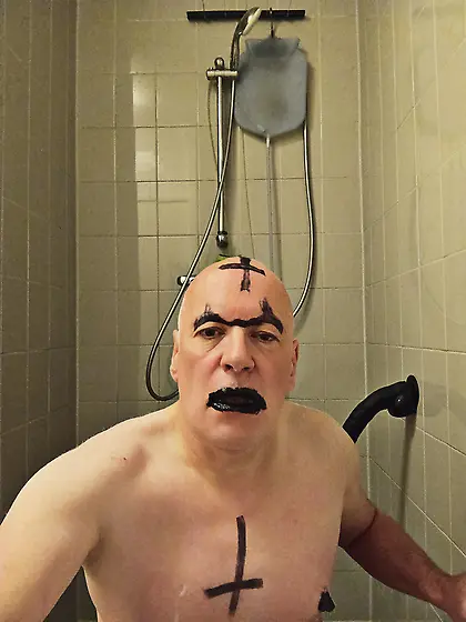 Satan slave gets an execution urine enema