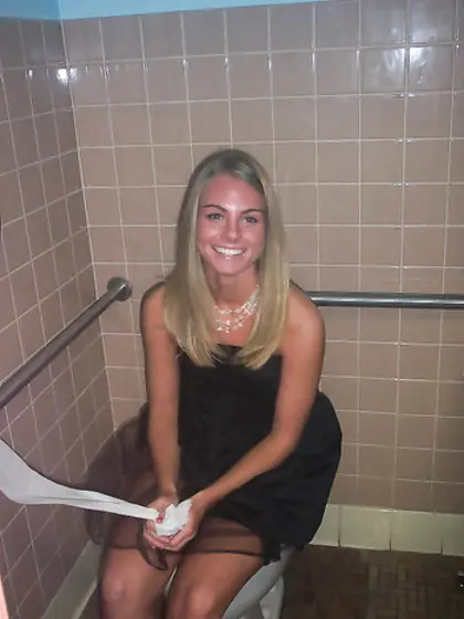 Toilet and pee girls