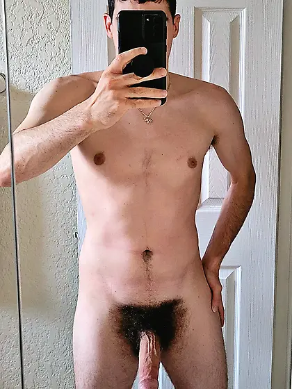 Huge cock and bush