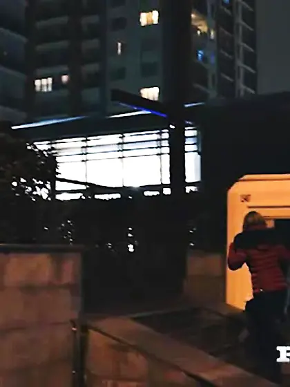 Tiny blonde cutie fucked roughly in doggystyle