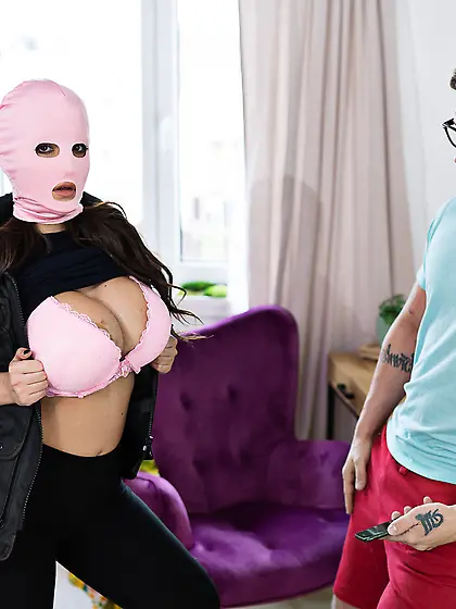 Jennifer Mendez takes rock hard cock deep in her wet cunt