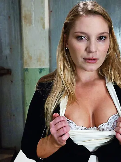 Leashed bitch obey toys