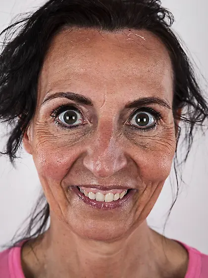 Natural boobs czech casting mature