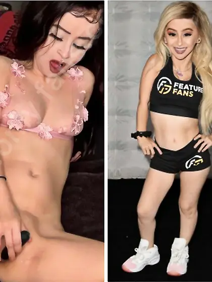 Midget Tart Toys with Herself