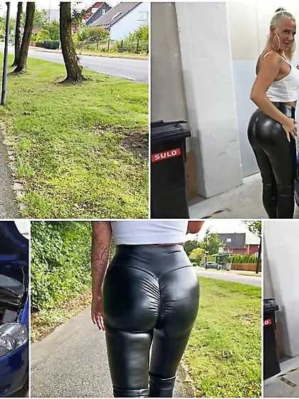 Lara CumKitten - Plump leggings bitch