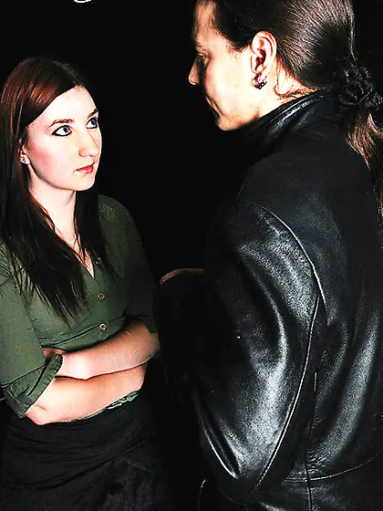 Hot chick stockings struggling