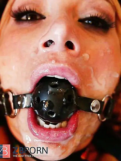 Ball Gag Facials!