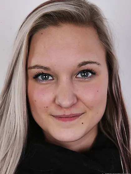 Cute young blonde curves