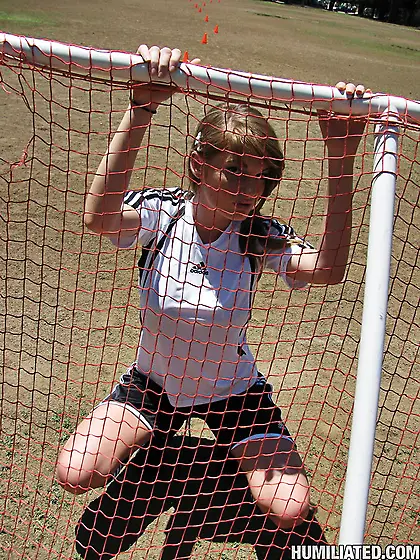 Gag balled redhead teen