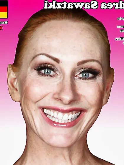 Andrea Sawatzki - Geile Rotfotze mit Riesenlutschmund